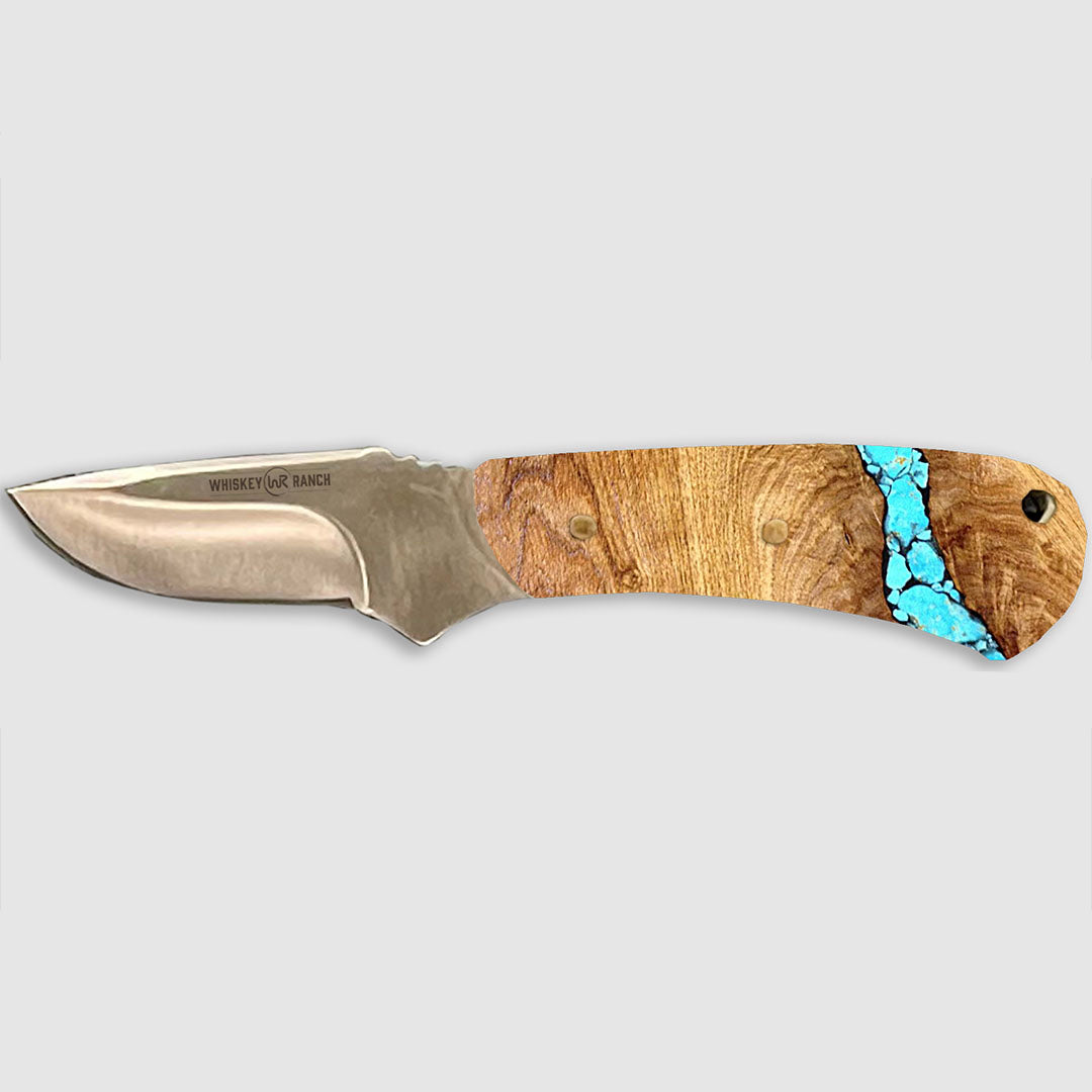 Whiskey Bent Turquois River Mini Skinner Knives