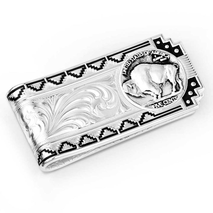Montana Silversmith Silver Buffalo Nickel Money Clip