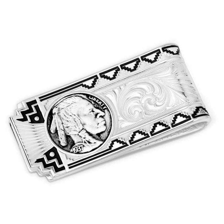 Montana Silversmith Silver Buffalo Nickel Money Clip