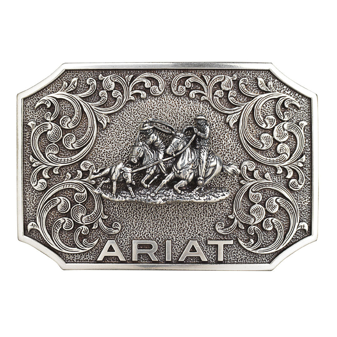 Ariat Team Roper Smooth Edge Belt Buckle