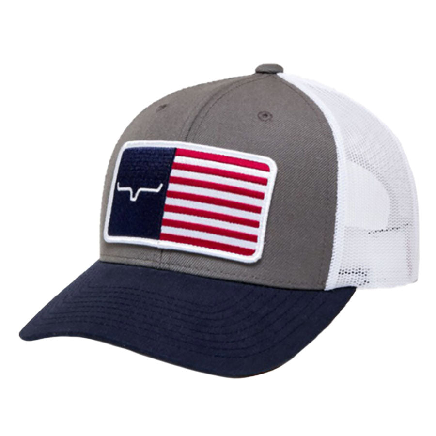 Kimes Ranch American Trucker Charcoal Cap