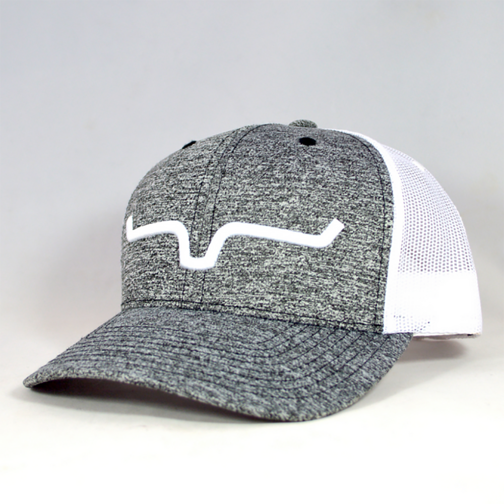 Kimes Ranch Weekly Trucker Grey Heather Cap