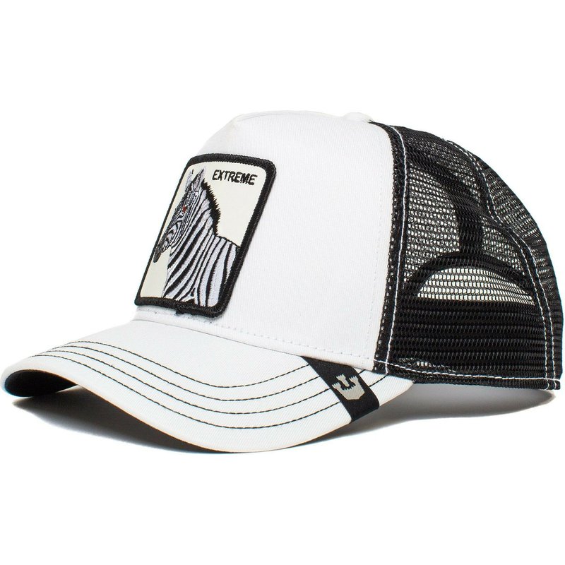 Goorin Bros Zebra Exxxtreme White Trucker Hat – Gavel  display picture 2