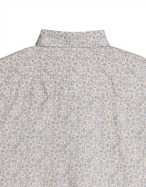 Tin Haul Men's Long Sleeve Hierographics Print Snap Shirt
