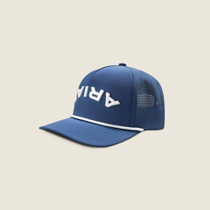 Ariat Mens 3D Embroidery Upside Down Cap- Navy