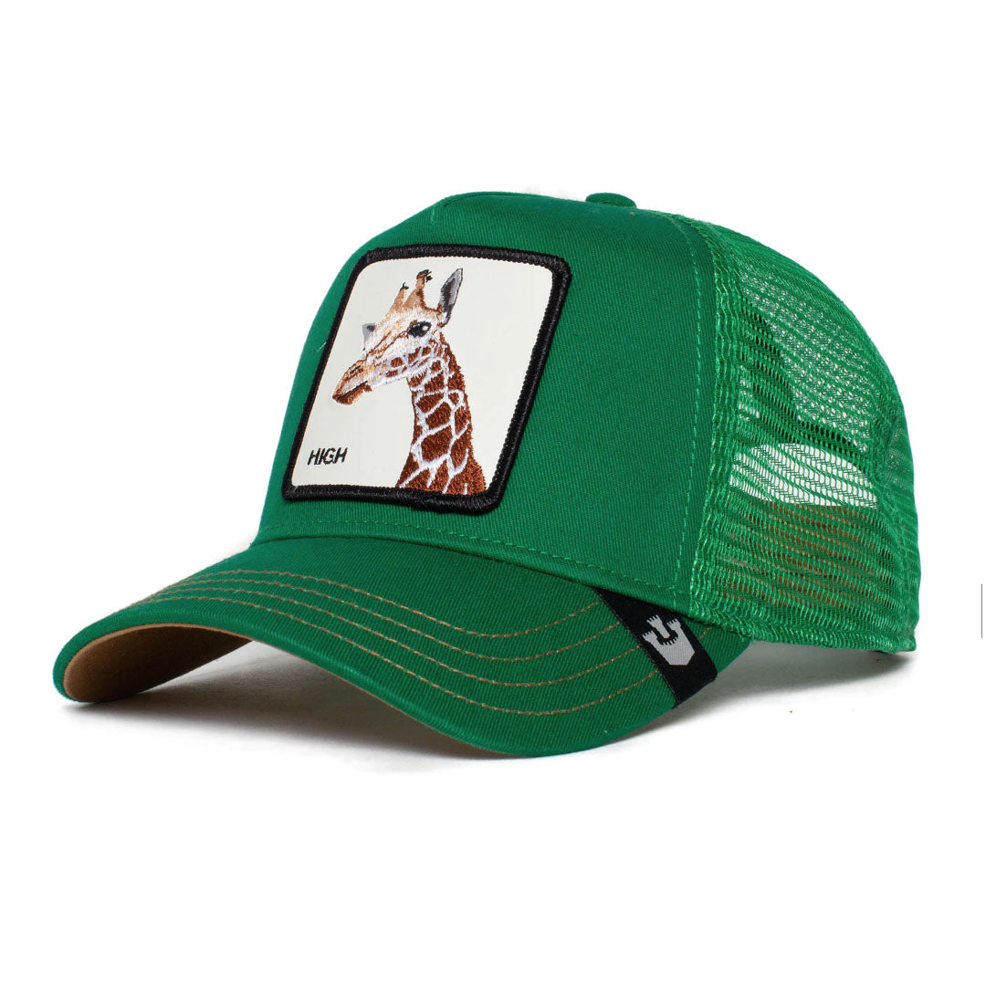 Goorin Bros Giraffe So High Green Trucker Hat