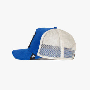 Goorin Bros Sly Stallion Blue Trucker Hat