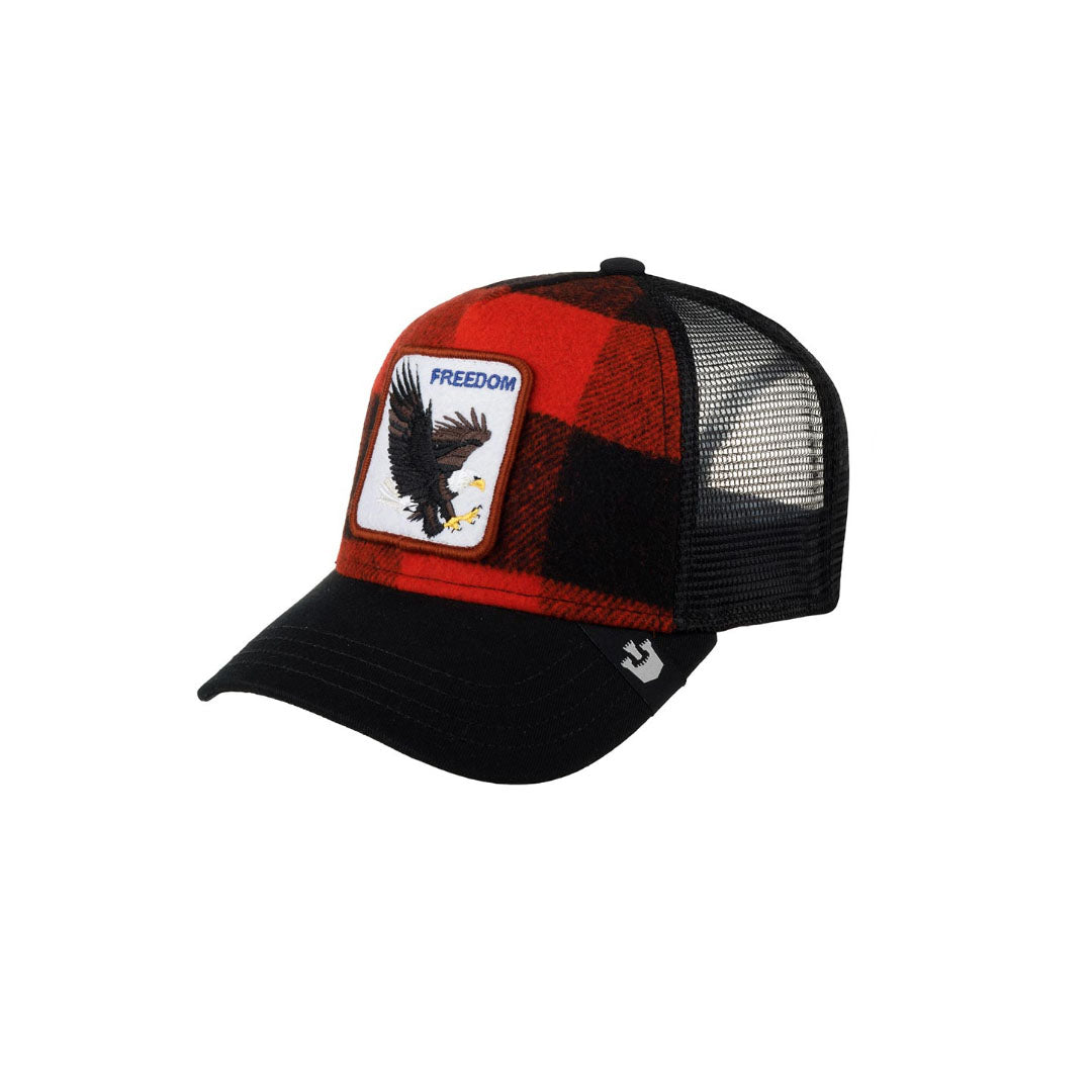 Goorin Bros Sky Free Red Trucker Hat