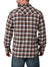 Wrangler Men's Retro Long Sleeve Brown Western Shirt