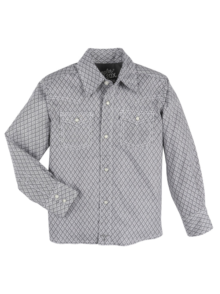 Wrangler Boy's 20X Competition Advanced Comfort BJC Shirt