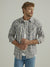 Wrangler Men's Western Modern Fit Snap Plaid Shirt