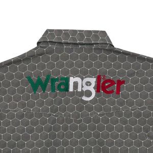 Wrangler Men's Mexico Logo Classic Fit Shirt
