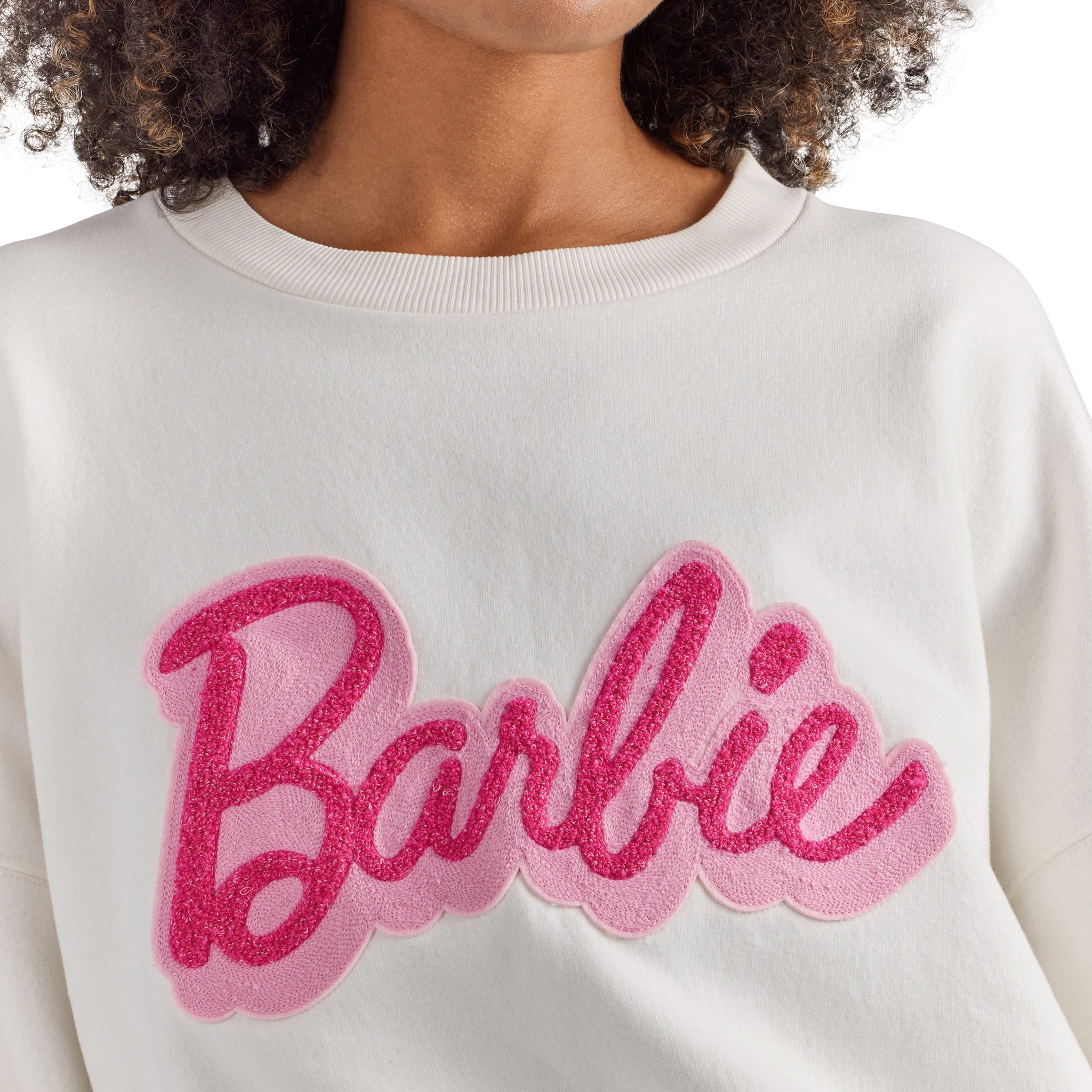 Wrangler x Barbie™ Relaxed Logo Sweatshirt, Damen