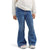 Wrangler® x Barbie™ Girl's Flare Blue Jean