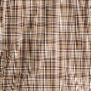 Wrangler Men's Classic Fit Western Long Sleeve Brown Shirt