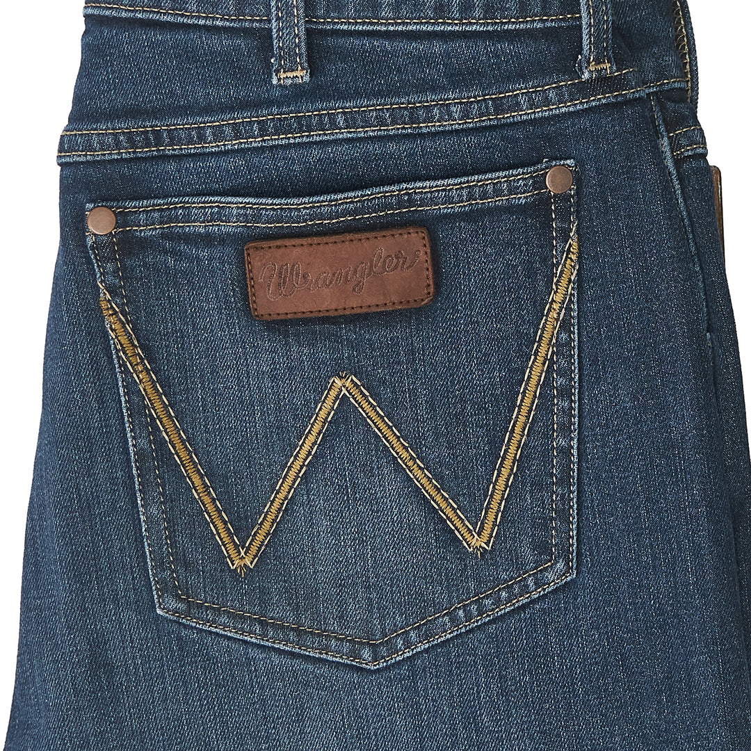 Wrangler Men's Retro Slim Straight Blue Jean