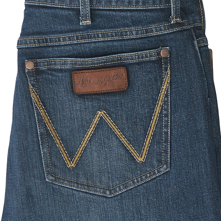 Wrangler Men's Retro Slim Straight Blue Jean