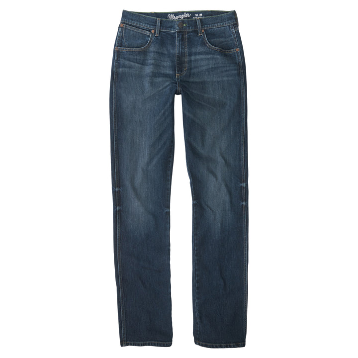 Wrangler Men's Retro Slim Straight Blue Jean