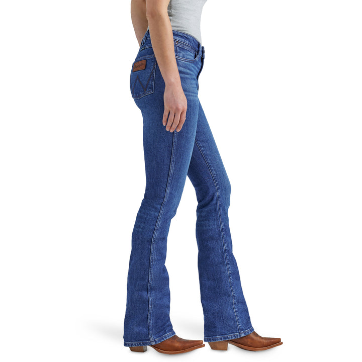 Wrangler Women's Retro Bailey High Rise Bootcut Jean Hollyn