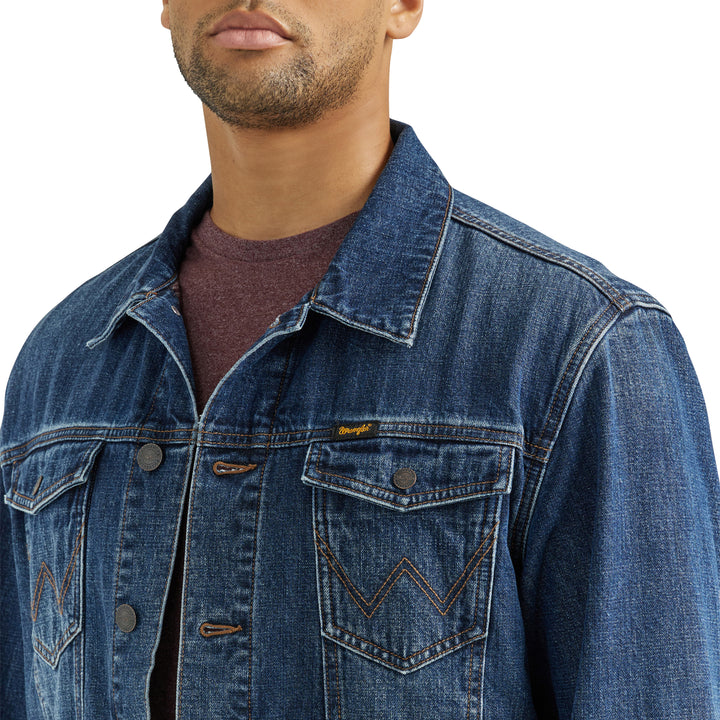 Wrangler Men's Winterberry Lined Denim Jacket