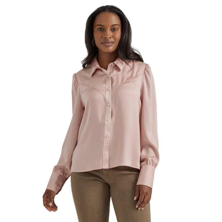 Wrangler Women's Punchy Rodeo Pink Shirt