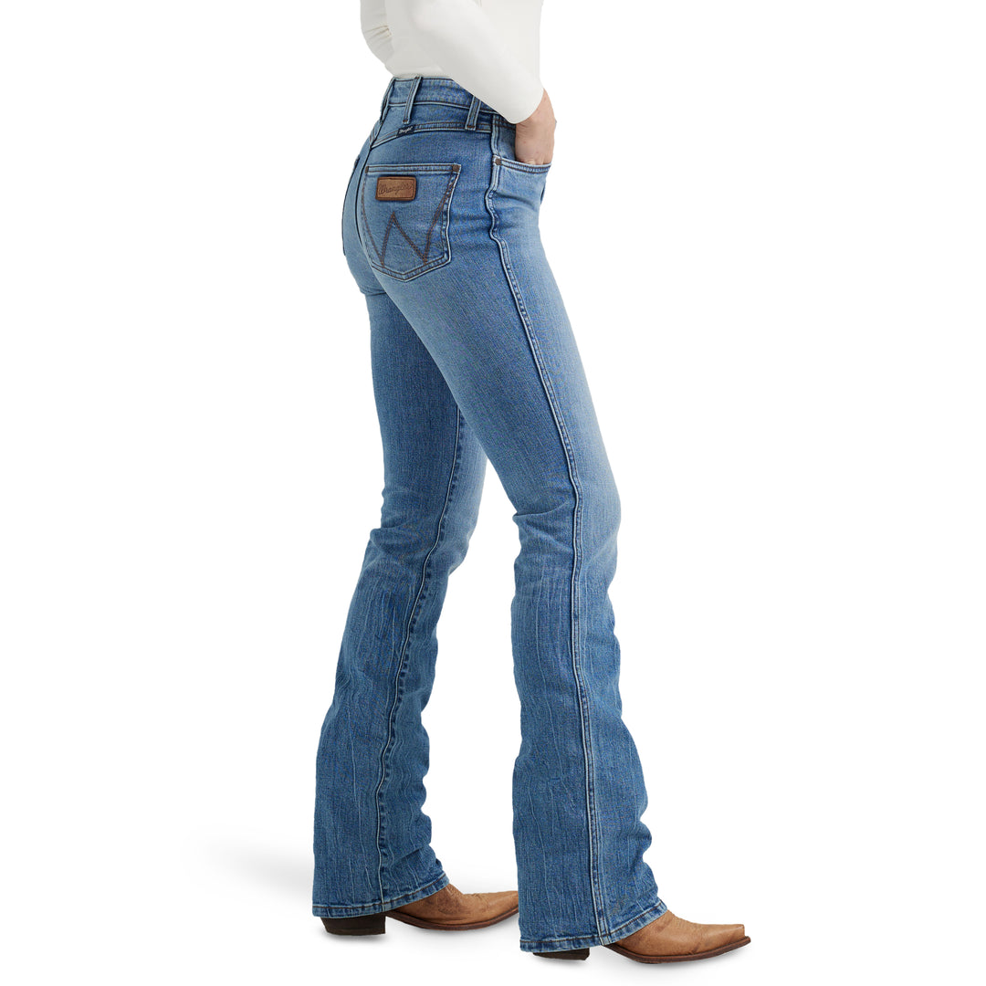 Wrangler Women's Retro Bailey High Rise Bootcut Jean Kelly