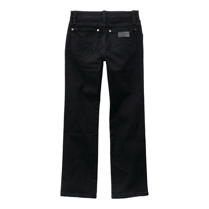 Wrangler Boy's Retro Slim Straight Black Jean