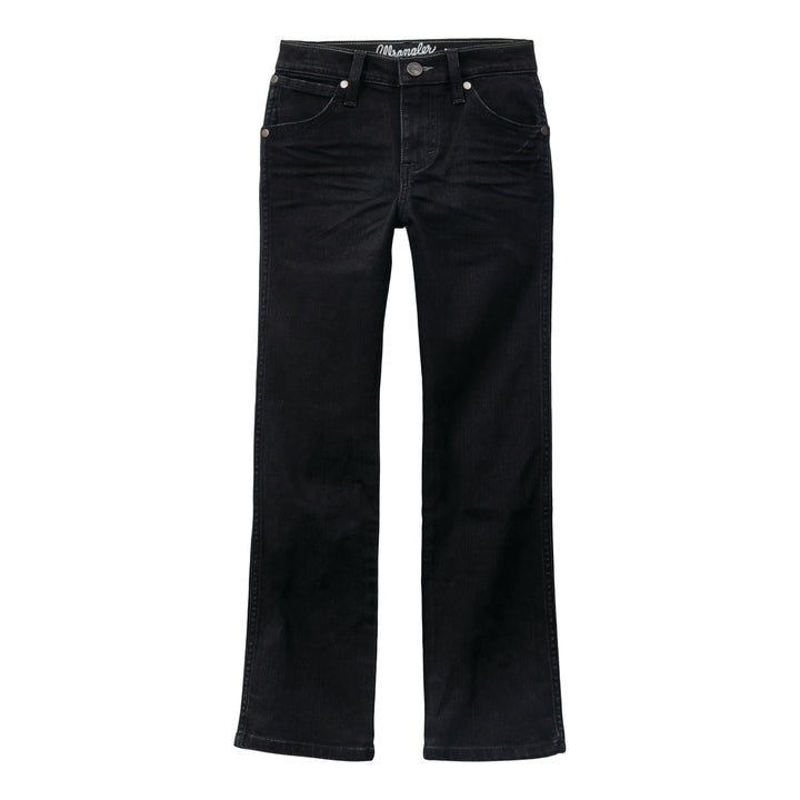 Wrangler Boy's Retro Slim Straight Black Jean