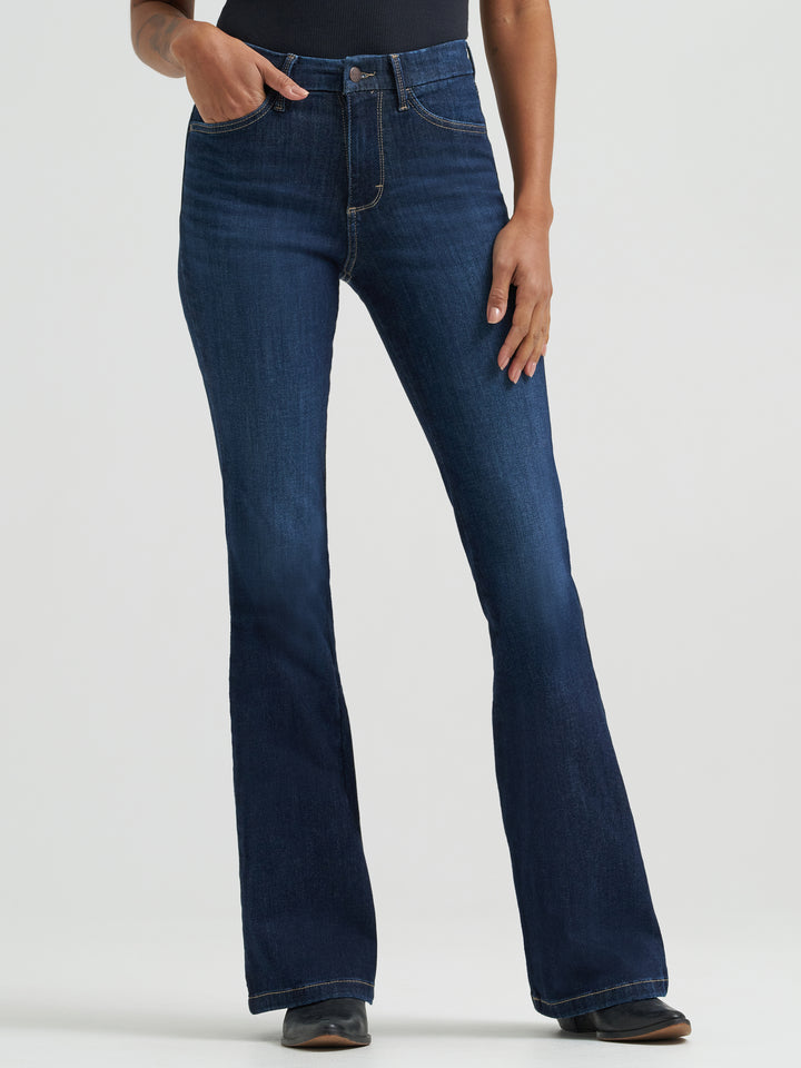 Wrangler Women's Bespoke High Rise Flare Jean - Madilyn