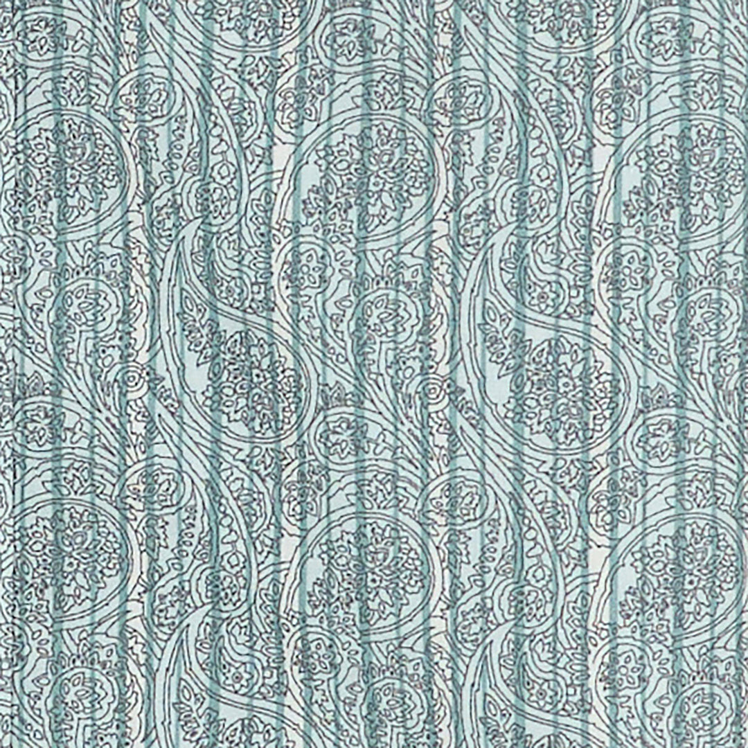 Wrangler Boy's 20X Advanced Comfort Western Snap Print Shirt - Turquoise