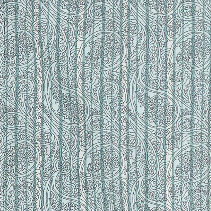 Wrangler Boy's 20X Advanced Comfort Western Snap Print Shirt - Turquoise