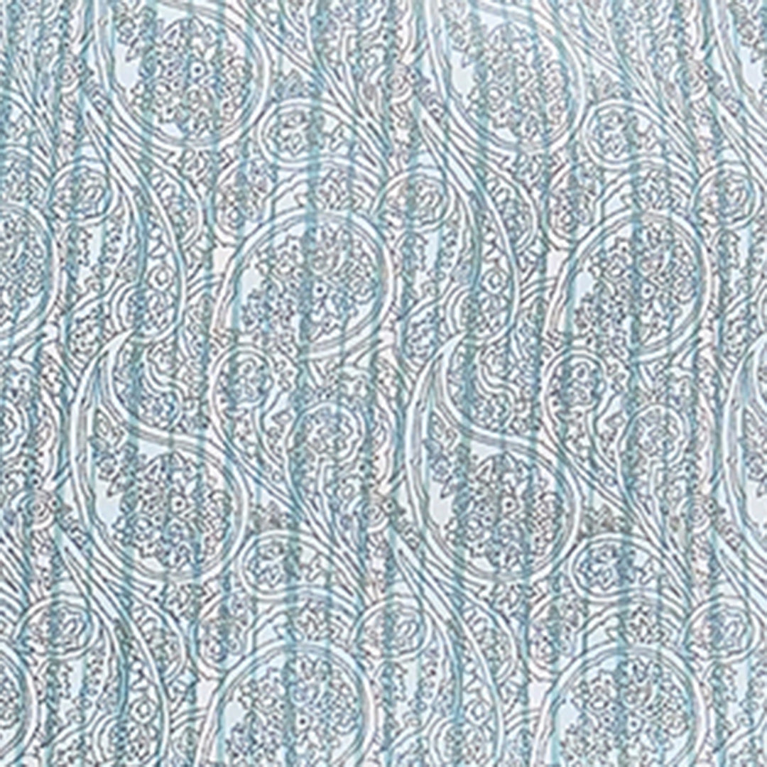 Wrangler Men's 20X Competition Advanced Comfort Western Snap Shirt - Cyan Paisley