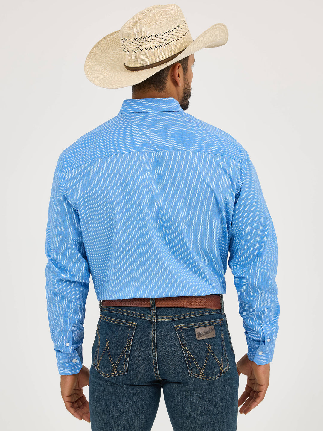 Men's Wrangler X Cody Johnson Long Sleeve Shirt - Classic Fit - Blue