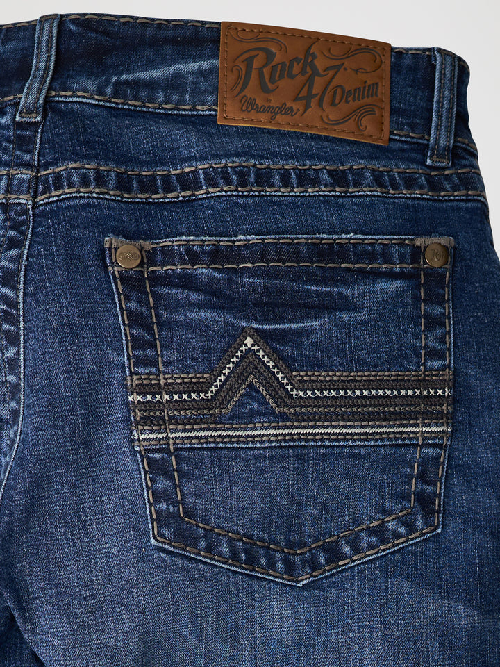 Men's Rock 47 by Wrangler Slim Straight Jean in Tynecastle