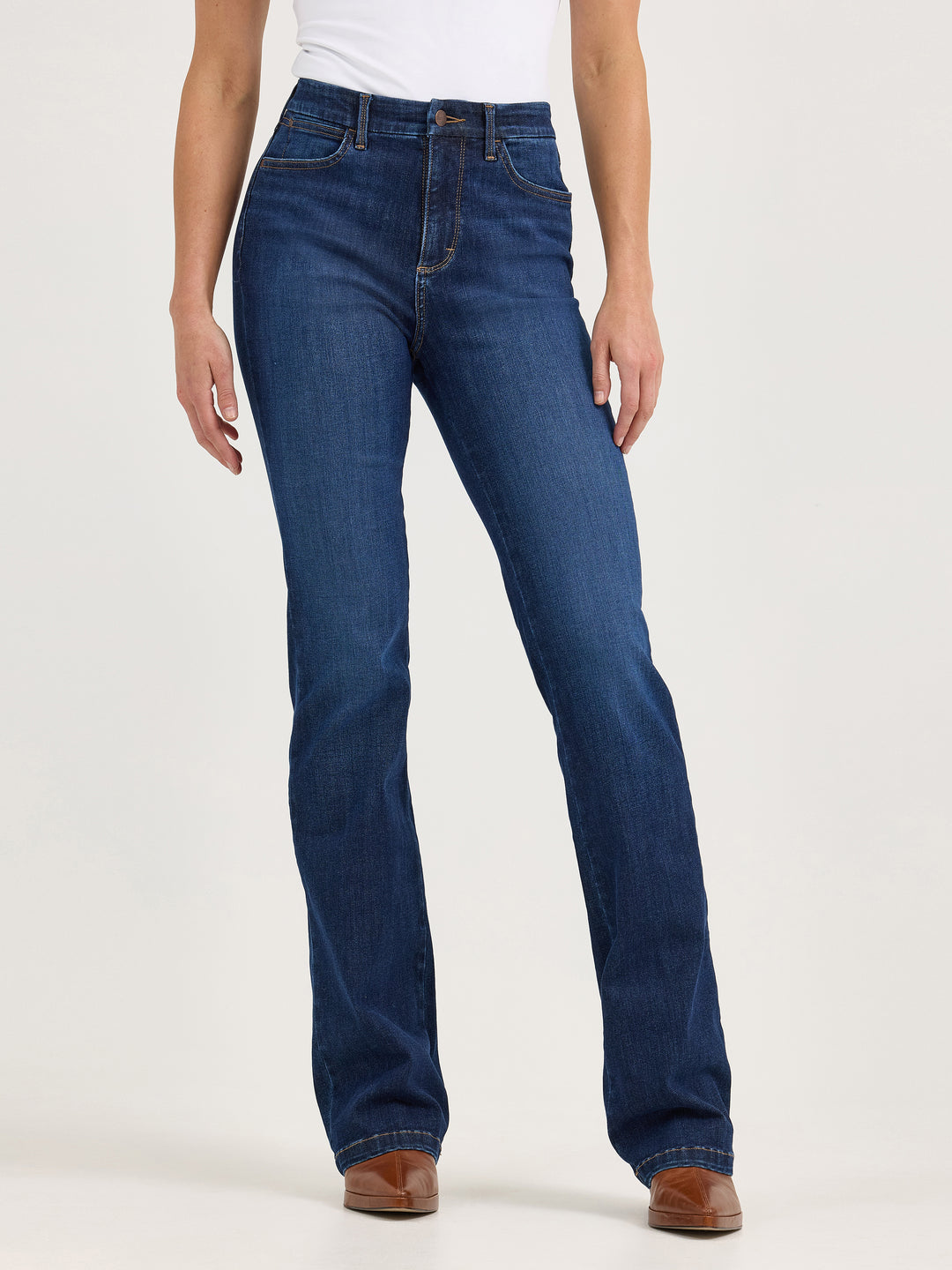 Wrangler Women's Bespoke High Rise Bootcut Jean - June