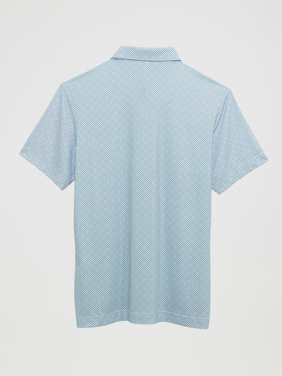 Wrangler All Terrain Gear Men's Performance Polo Shirt- Vallarta Blue