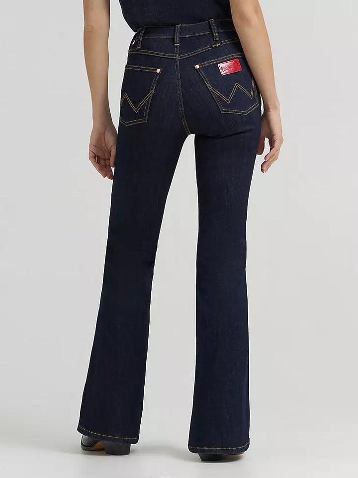Wrangler X Lainey Wilson Flare Jean- Rise Wash