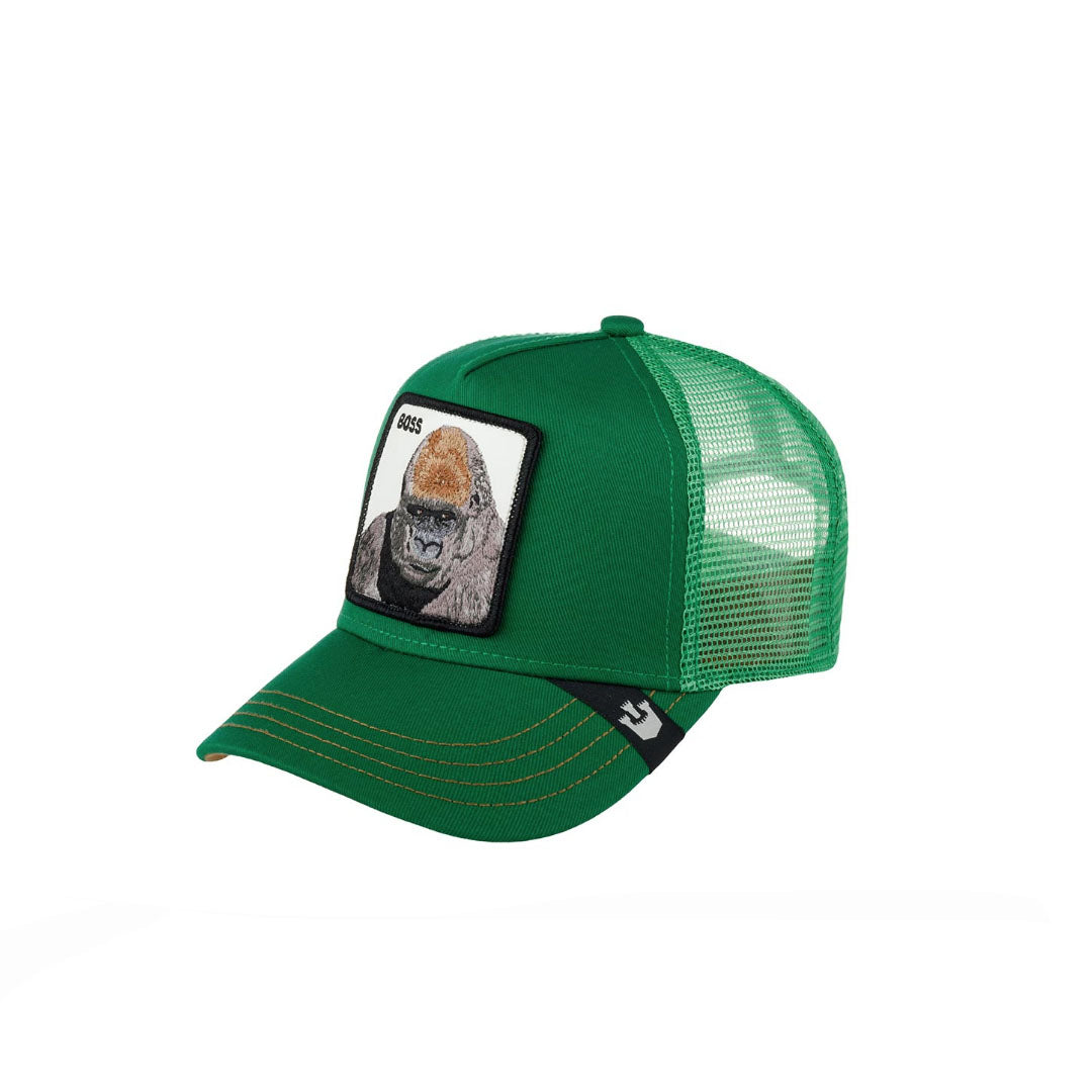 Goorin Bros Kid's Shot Caller Green Trucker Hat