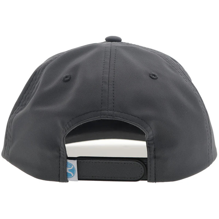 Hooey Trip Grey 5 Panel Trucker W/Grey/White/Blue Patch