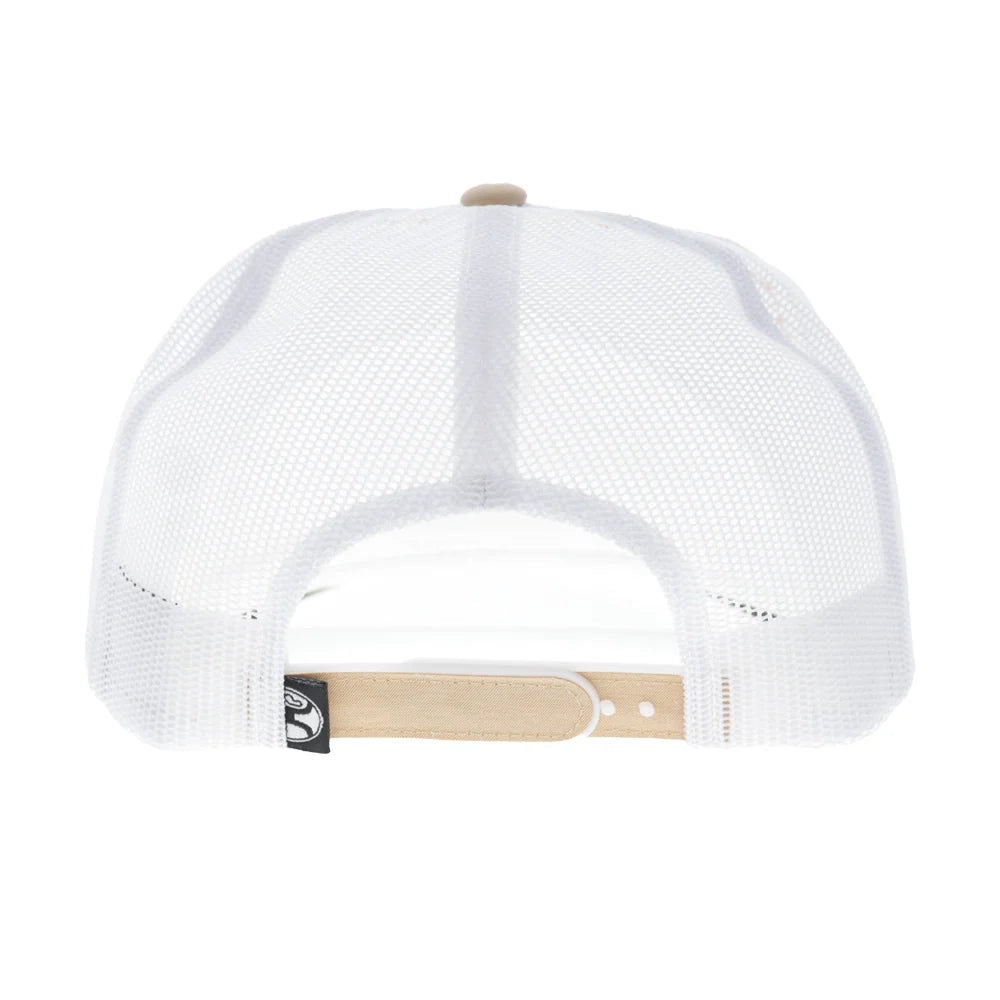 Hooey Rank Stock Hat White/Tan