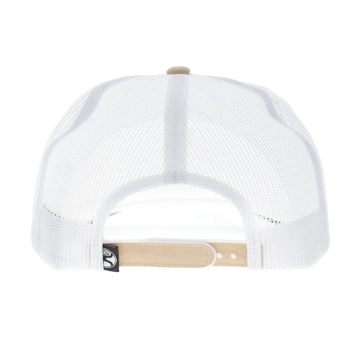 Hooey Rank Stock Hat White/Tan