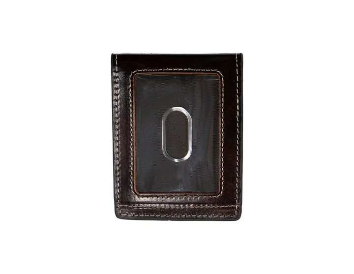 Nocona Mens Money Clip Style Wallet Brown