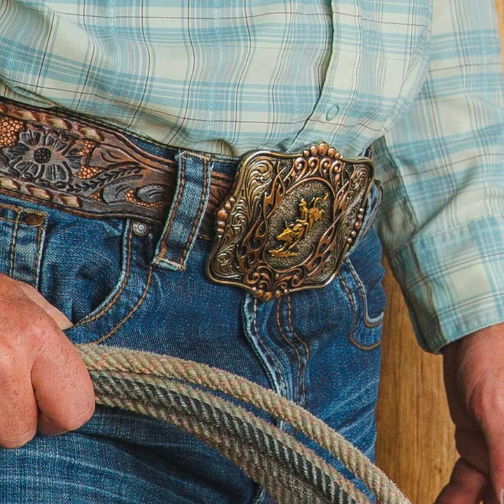 Montana Silversmiths Code of the West Buckle