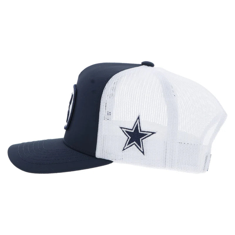 Hooey "Dallas Cowboys" Hat Navy/White W/Hooey Patch