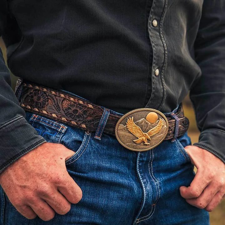Montana Silversmiths Mountain Majesty Attitude Buckle