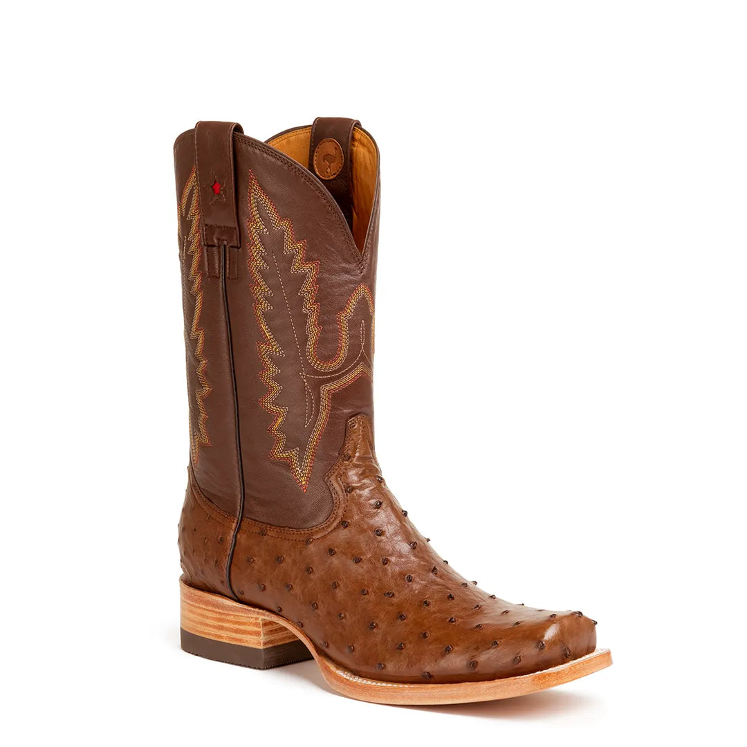 tobacco brown boots American Heritage - 8" Moc Toe as this leather is loaded up with oils and waxes Tecovas Men's The Earl Boot