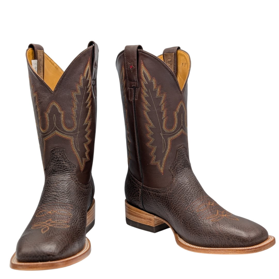 Gavel Men's Mateo Bullneck Rodeo Boots - Brown