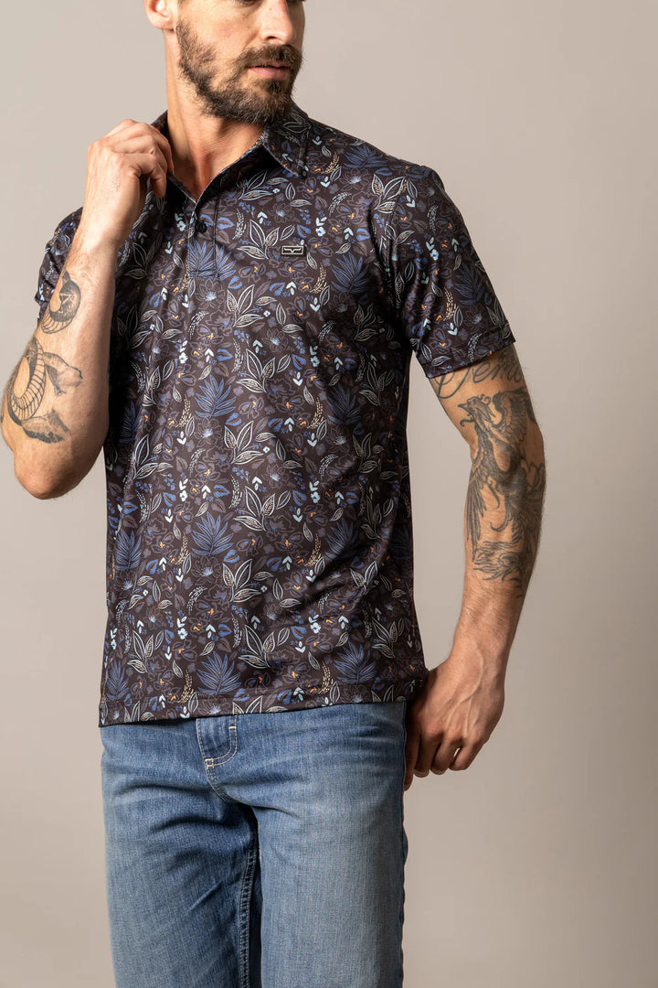 Kimes Ranch Men's Bartram Short Sleeve-Black
