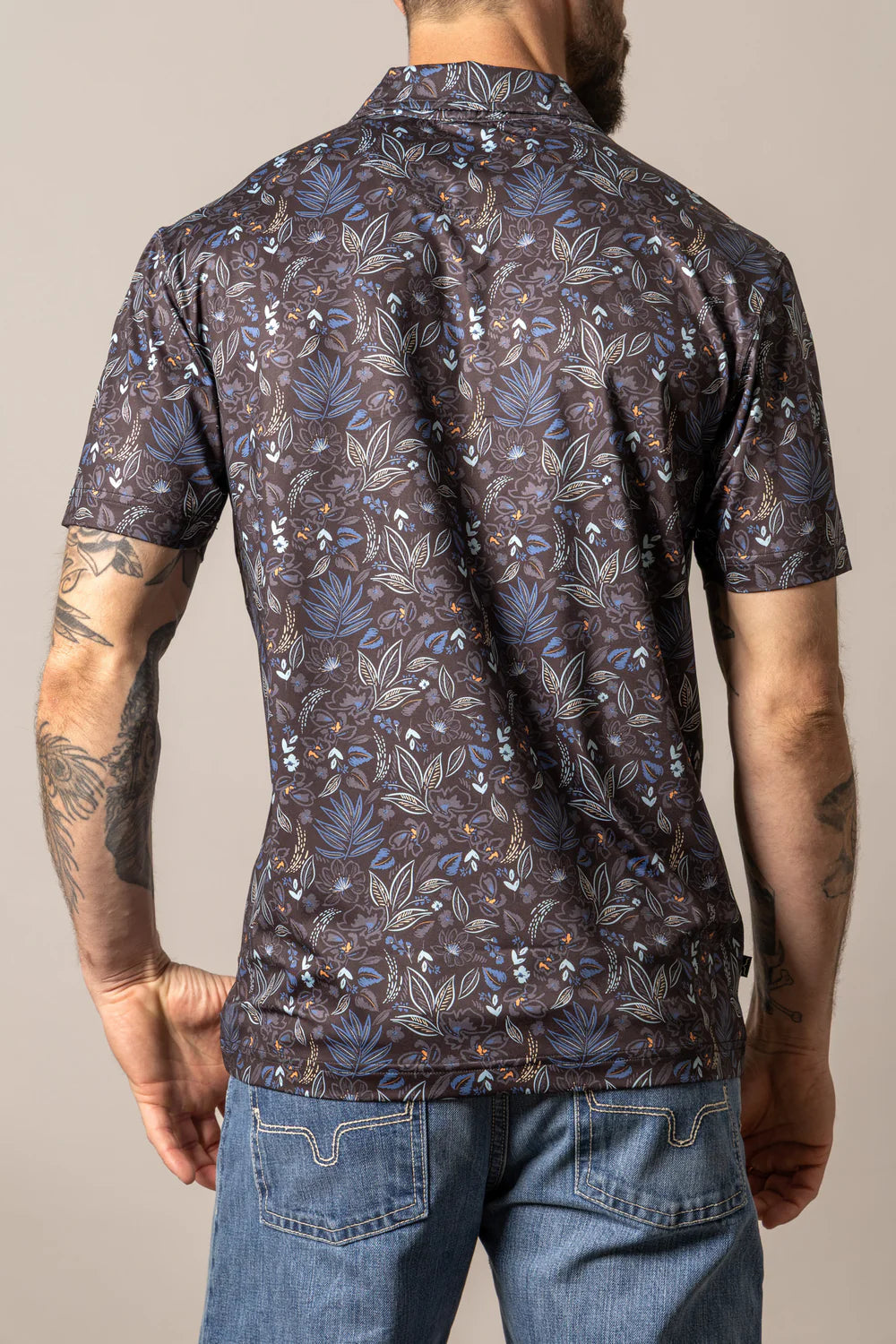 Kimes Ranch Men's Bartram Short Sleeve-Black