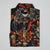 Old West Men's 8486 Black Multi Color Fashion Snap Shirt